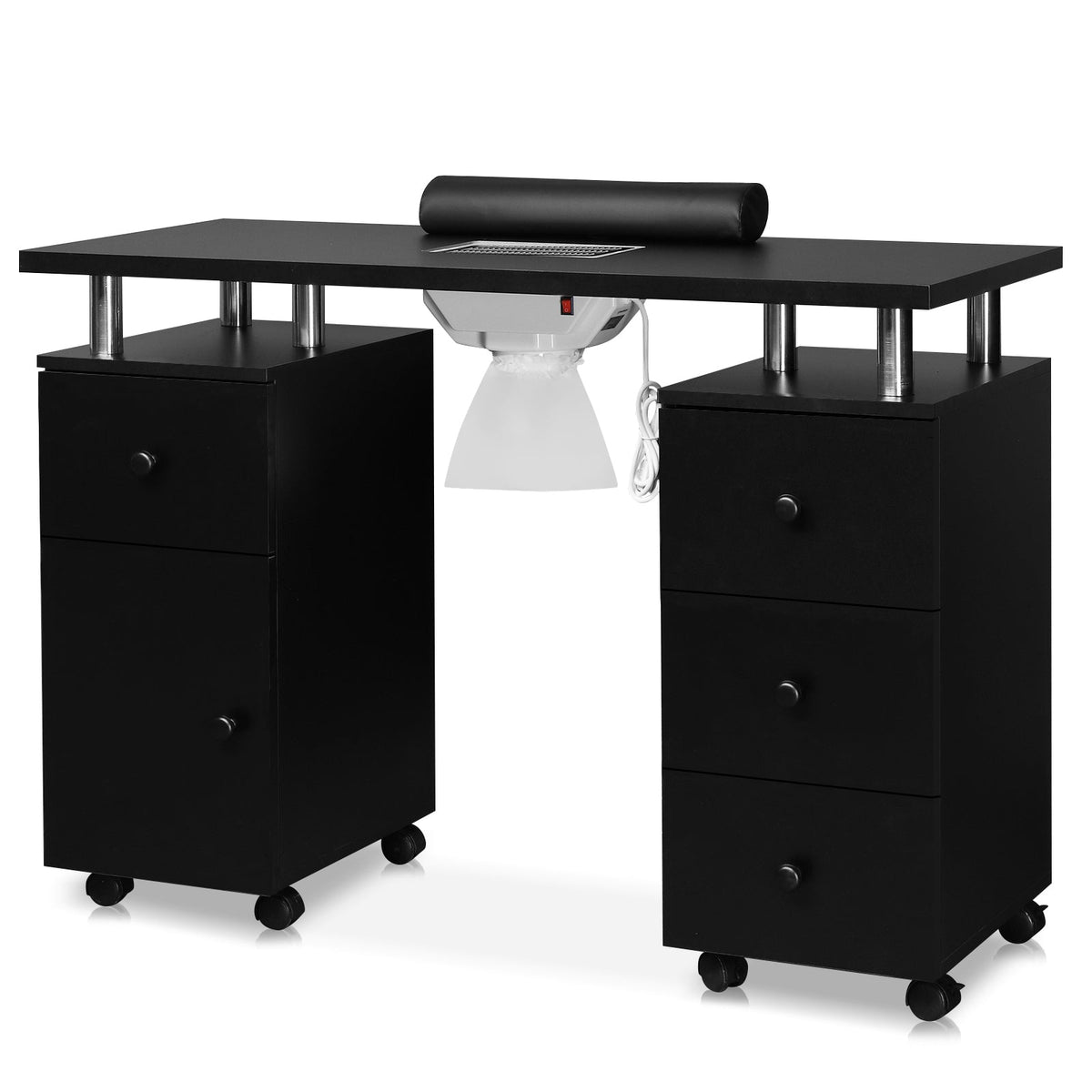 Omysalon Manicure Table w/Electric Vent