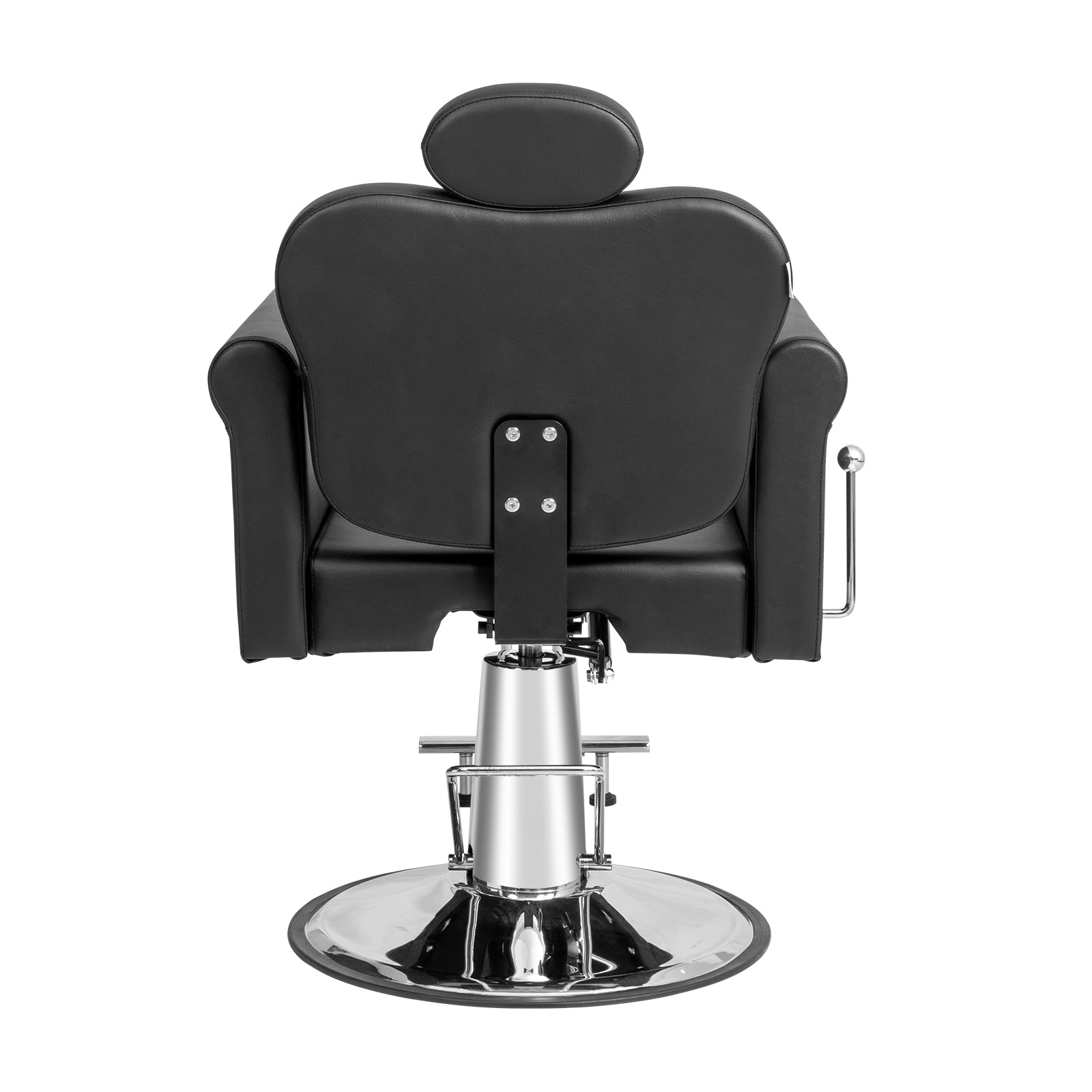 OmySalon SC2711 All Purpose Heavy Duty Hydraulic Reclining Hair Stylist Salon Chair w/Headrest and Button Tufting Curved Backrest