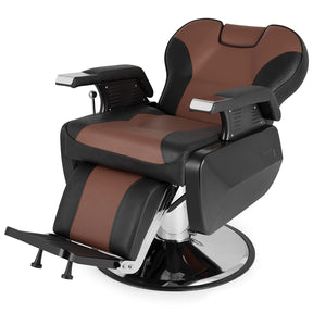 OmySalon BC1202 Classical Style Heavy Duty Hydraulic Reclining Barber Chair