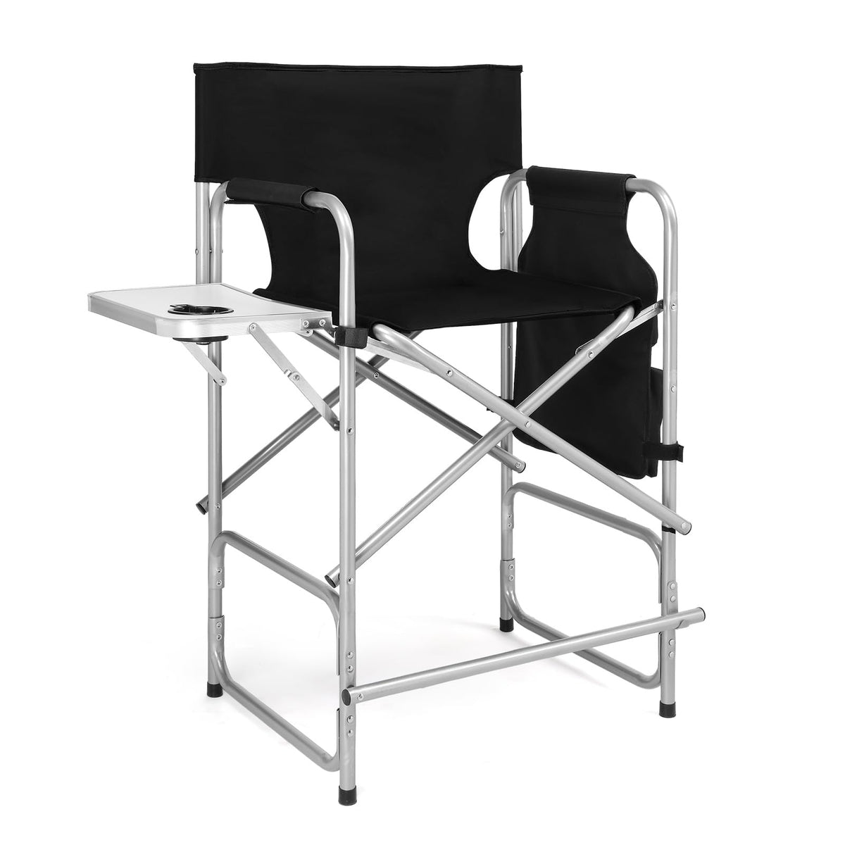 Shops foldable chair with side table