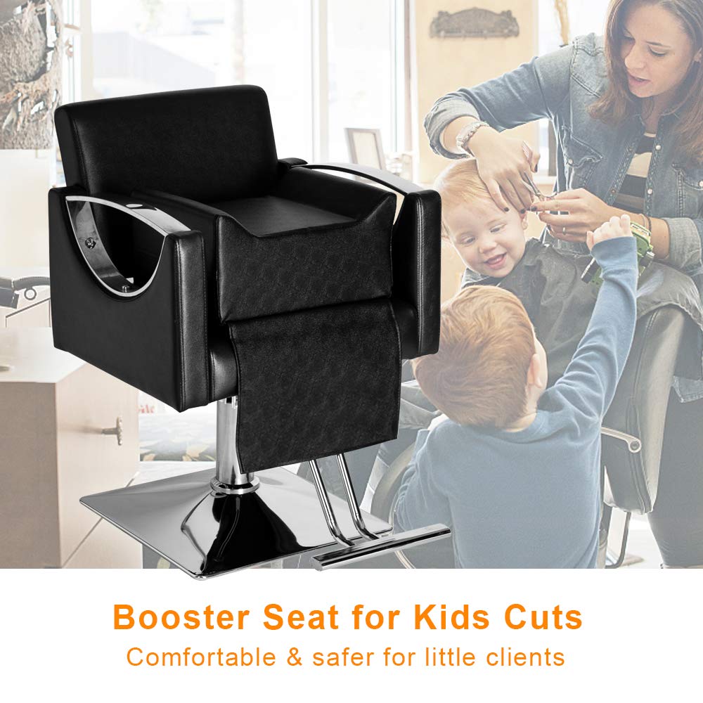 OmySalon Child Booster Seat Cushion for Barber and Salon Chairs