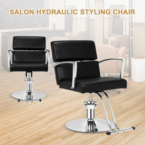 OmySalon SC01 Hydraulic 360-Degree Swivel Hair Stylist Salon Chair