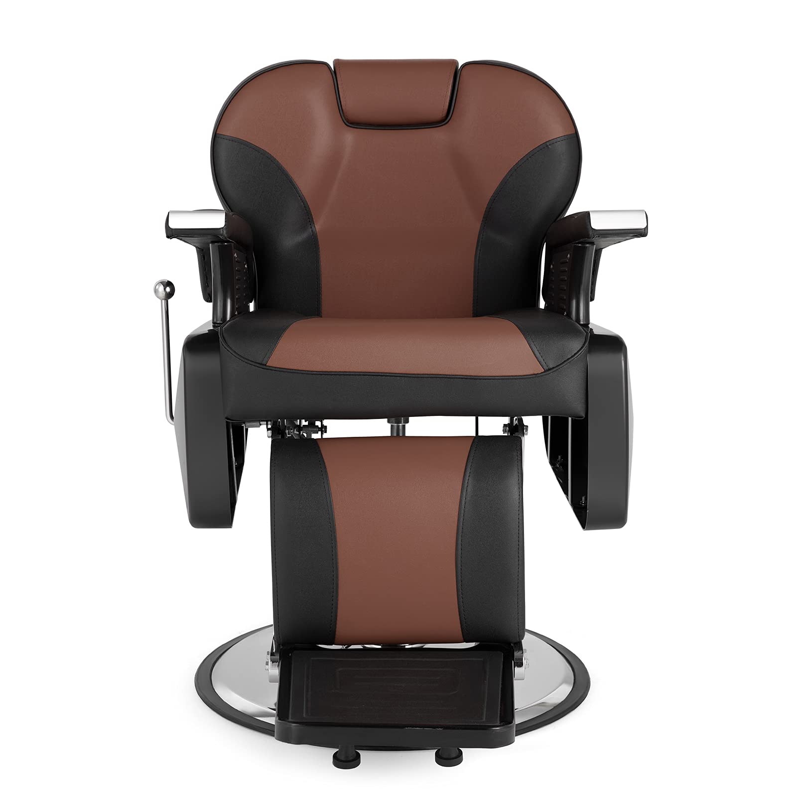 OmySalon BC1202 Classical Style Heavy Duty Hydraulic Reclining Barber Chair